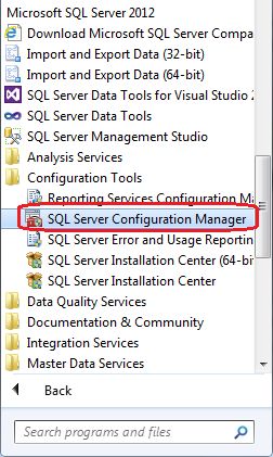 sql server configuration
